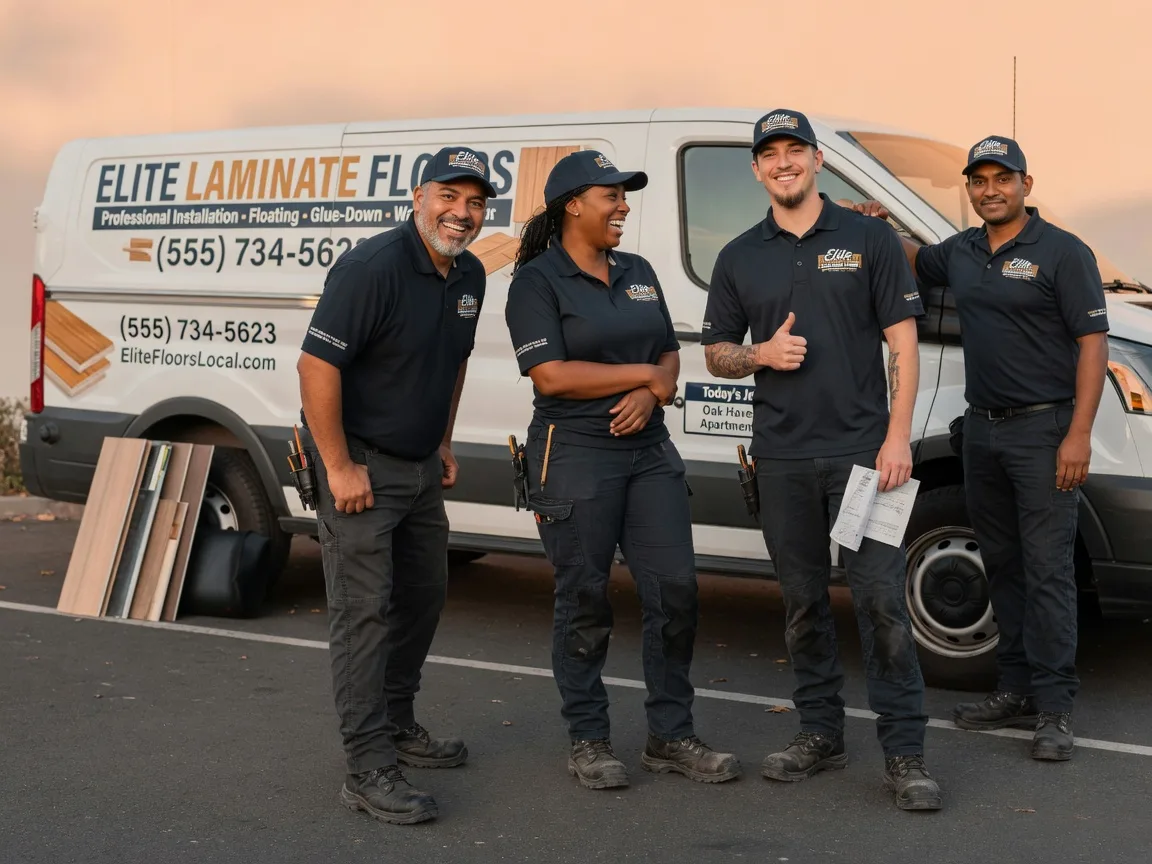 Laminate flooring installation company in Louisville, OH